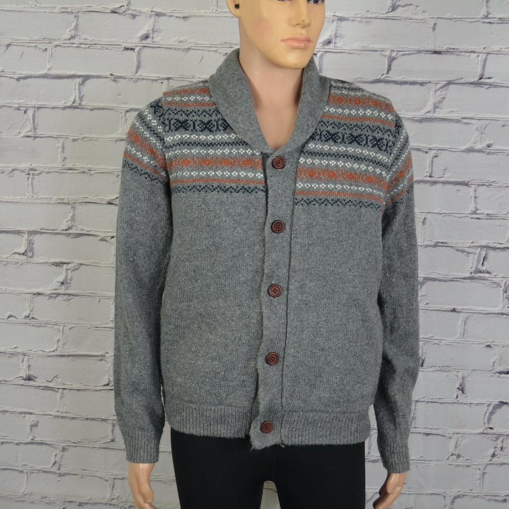 Mens Topman Cardigan Sweater size medium